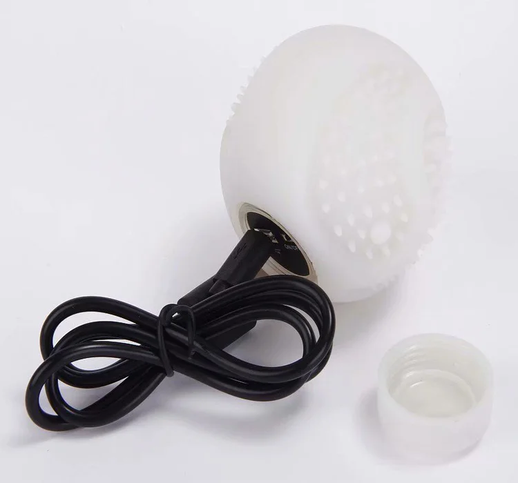 Durable Silicon Led Pet Toy, Motion Sensor Flashing Light Dog Toy Ball