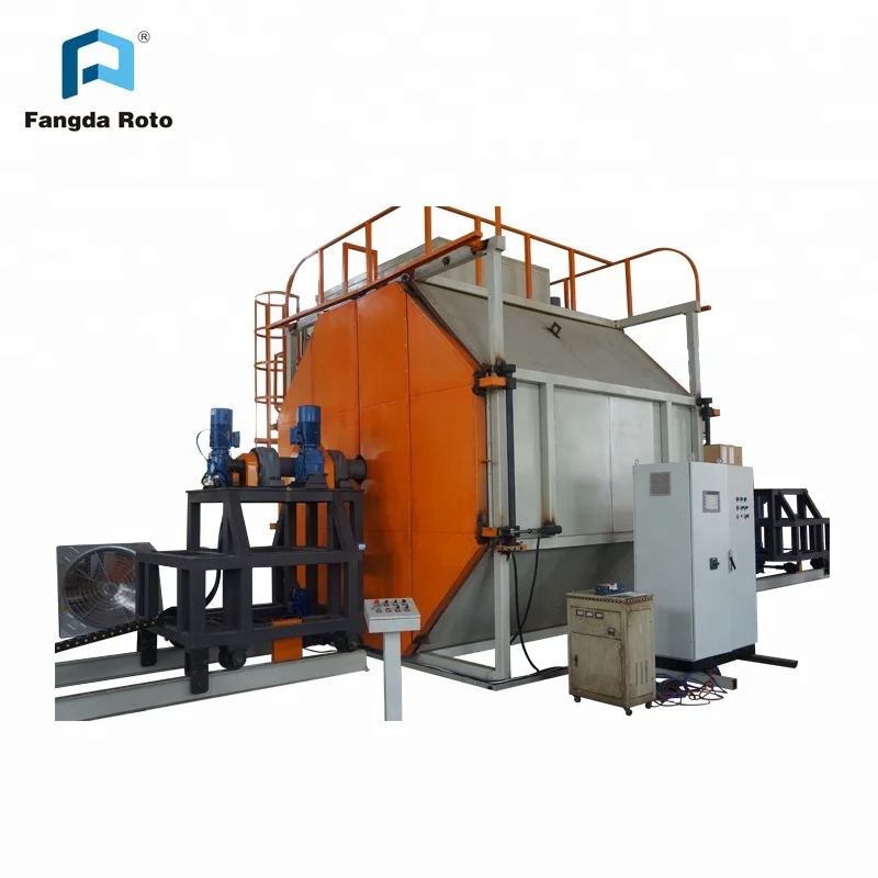 
Fully Automatic PLC Control Roto moulding Two Arm Bi-Axial roational Machine 