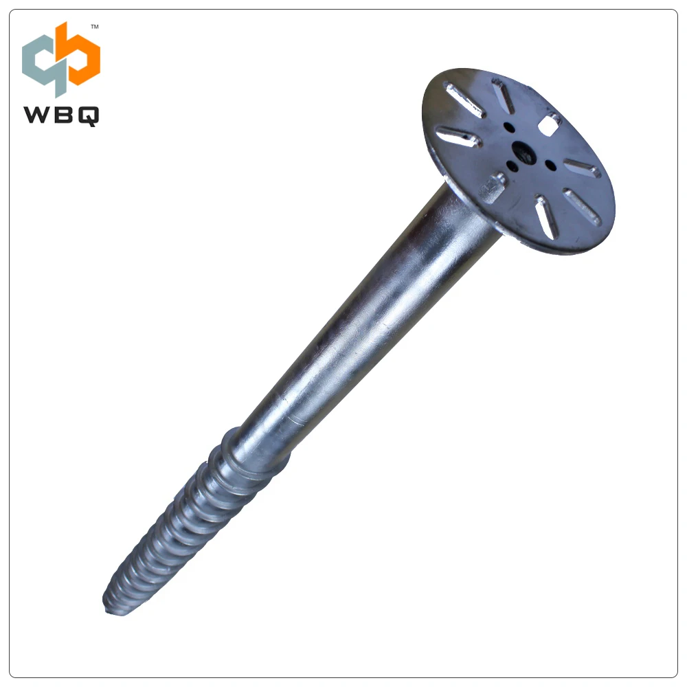 Винты с винтовым приводом заземляющие анкеры анкерные