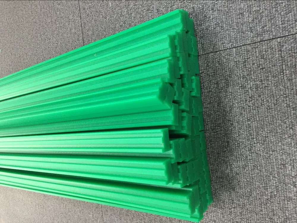 
plastic sheet uhmwpe buffer strip/adjustable rail slide rail/UHMW PE chain 