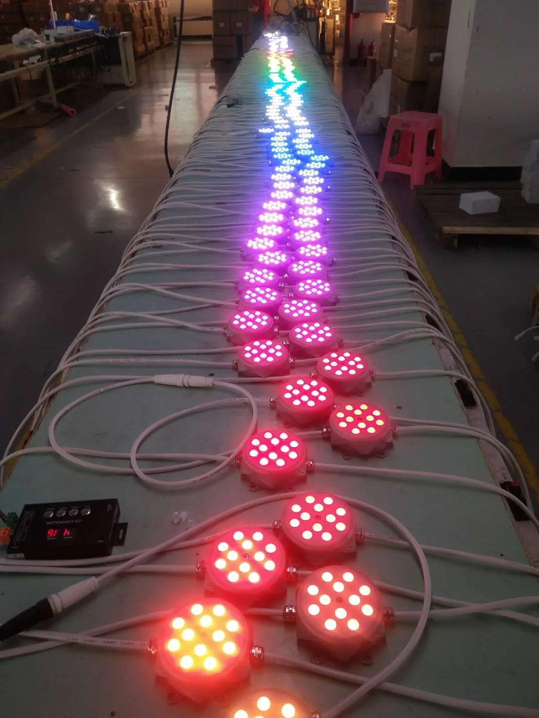 RGB colorful DMX 512 led pixel point light 2W 4W 6W led pixel point light