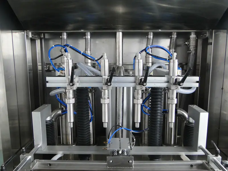 Factory price high accuracy water milk  bottle automatic Customizable liquid detergents filling machine