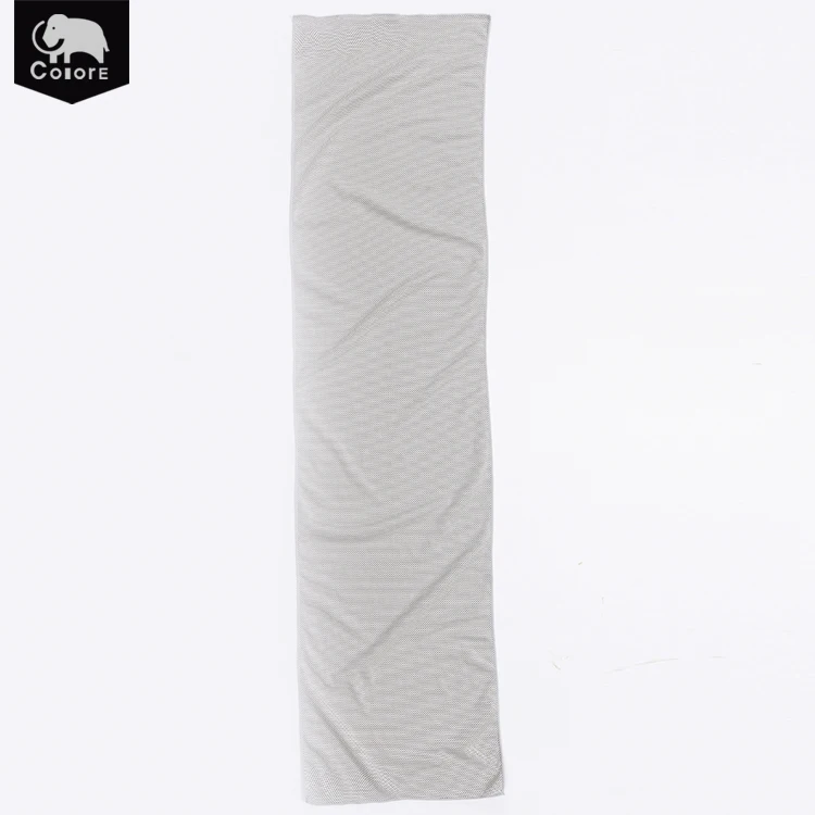 Top Quality Bamboo Charcoal Fiber Polyester Cool Sports Instant Cooling Towel