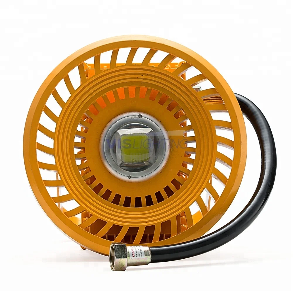 industrial equipment flameproof 20w 30w 50w 100w 150w 200w atex anti glare explosion proof led light