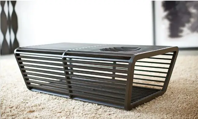 Modern design for living room rectangular solid bamboo furniture center table coffee table