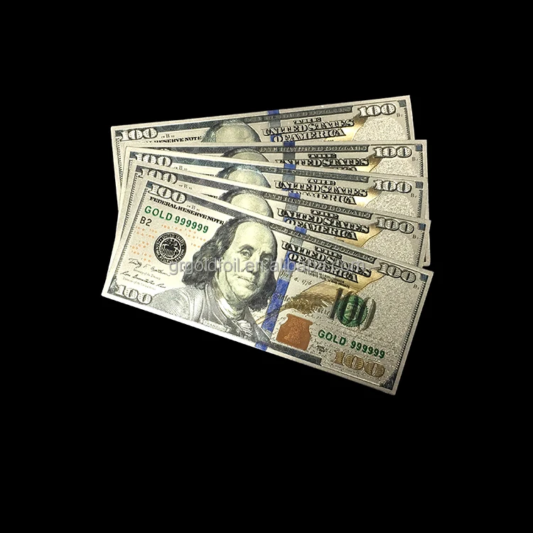 The Best and cheapest wholesale 100 dollar bill silver banknote