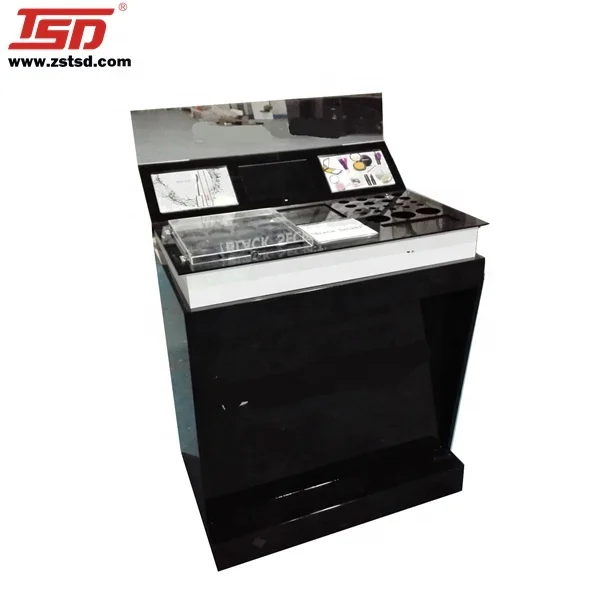 Custom high quality makeup cosmetic display stand,furnitures for cosmetic display,cosmetic fixture