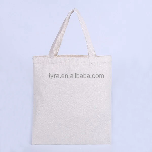 Cheap china blank cotton tote canvas tote shopping bag