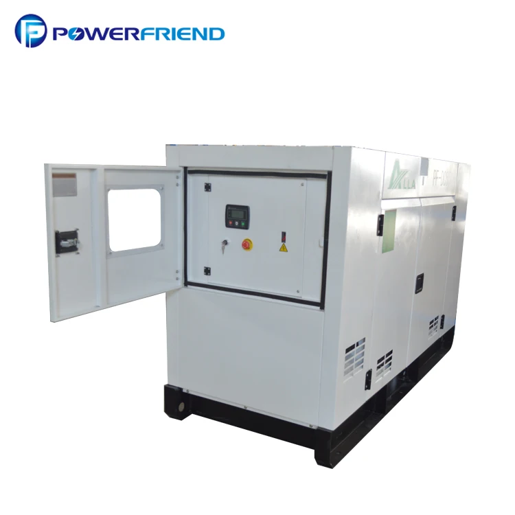 20kw 25kva супер беззвучный 3-х фазный генератор с дизельным двигателем генератор Динамо для больницы отеле банка