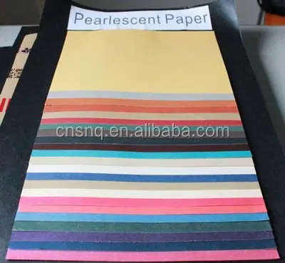 
New style gold silver copper pink and other 20 colors in 120g 200g 300g metallic paper 