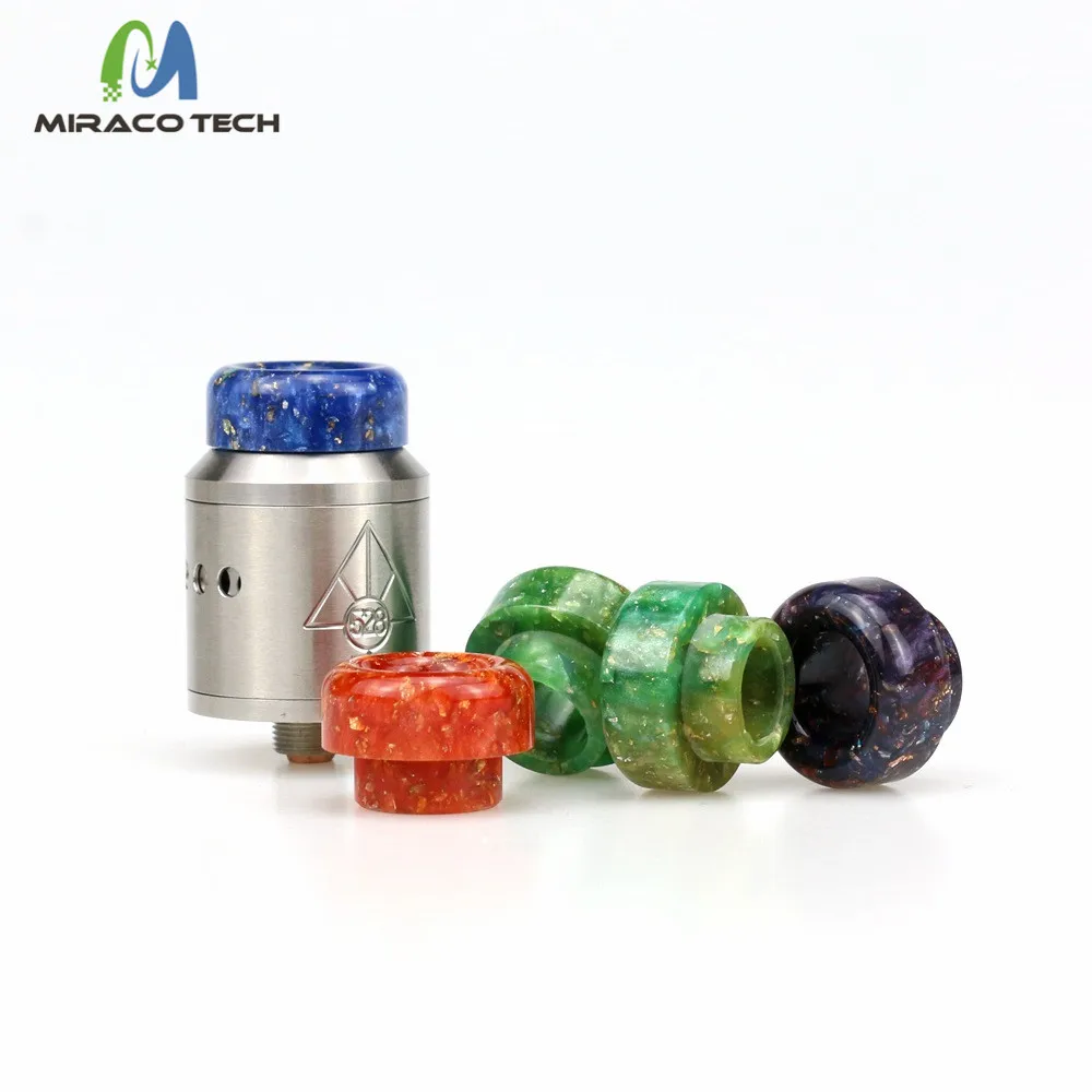 Foggyman 810 resin Drip Tip Compatible with Goon 528 v1.5 RDA tfv8 tfv12 tank Resin Mouthpiece vape