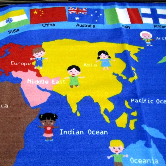 Korea Education Folding Round Baby Children Kids Play Mat