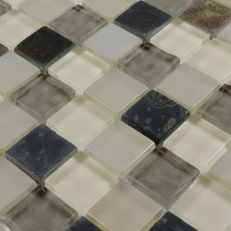 Top quality stone glass mosaic tile