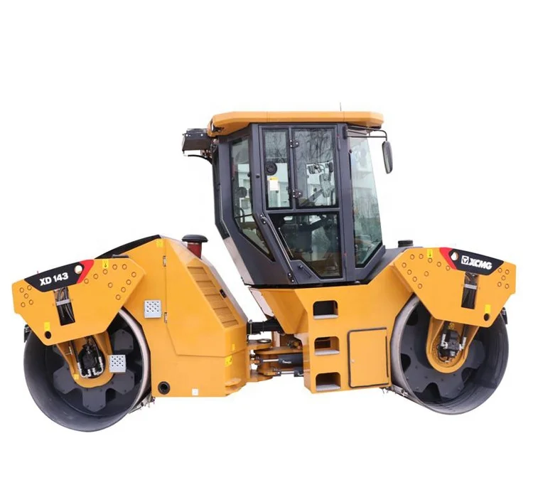XCM XD143 Hot Model 14 ton Tandem Drum Road Roller Specification