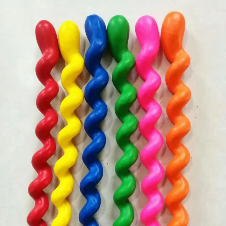 Party Decorations Modeling Animal Twist Diy Magic Long Shaped Latex Balloon Wholesale Fluorescent 1.5g HONGSHENGTAI CE/EN71