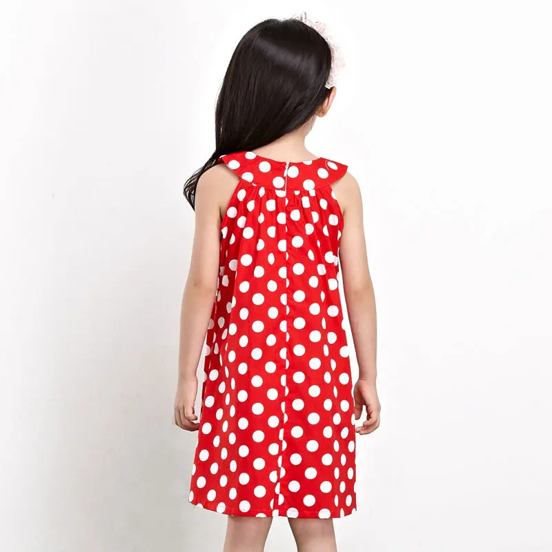 Wholesale Children Clothing Baby Girls Dress Kids Frock New Design Fashional Cotton Dresses Casual Hot Summer Elegant Beach Wear