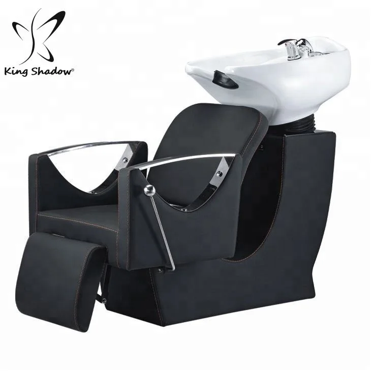 Cheap backwash units salon furniture used salon sinks shampoo bowls salon head washing chair with legrest