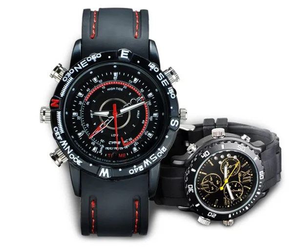 Factory price ! Camera WATCH 1280*960 Waterproof Hidden DVR Watch spy With 4G/8G/16G option