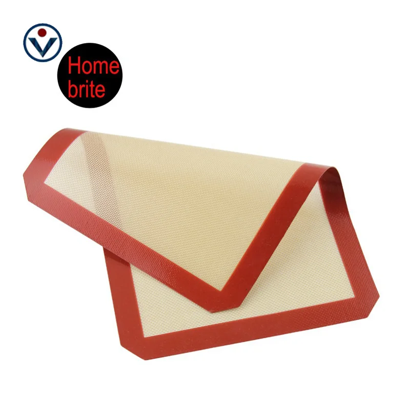 300*400*0.4Mm New Product Easy To Clean Non Stick Dough Rolling Baking Mat Silicone