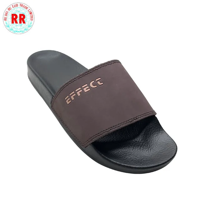 
2019 custom logo slide sandals flat black sandal shoes latest design custom slippers 