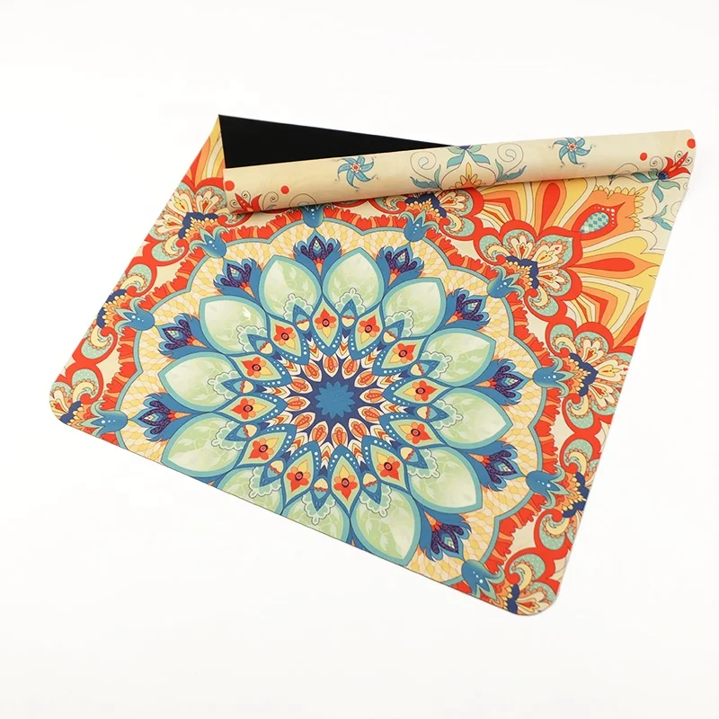 The original eco yoga mat and best yoga mat supplies screen printing on yoga mats