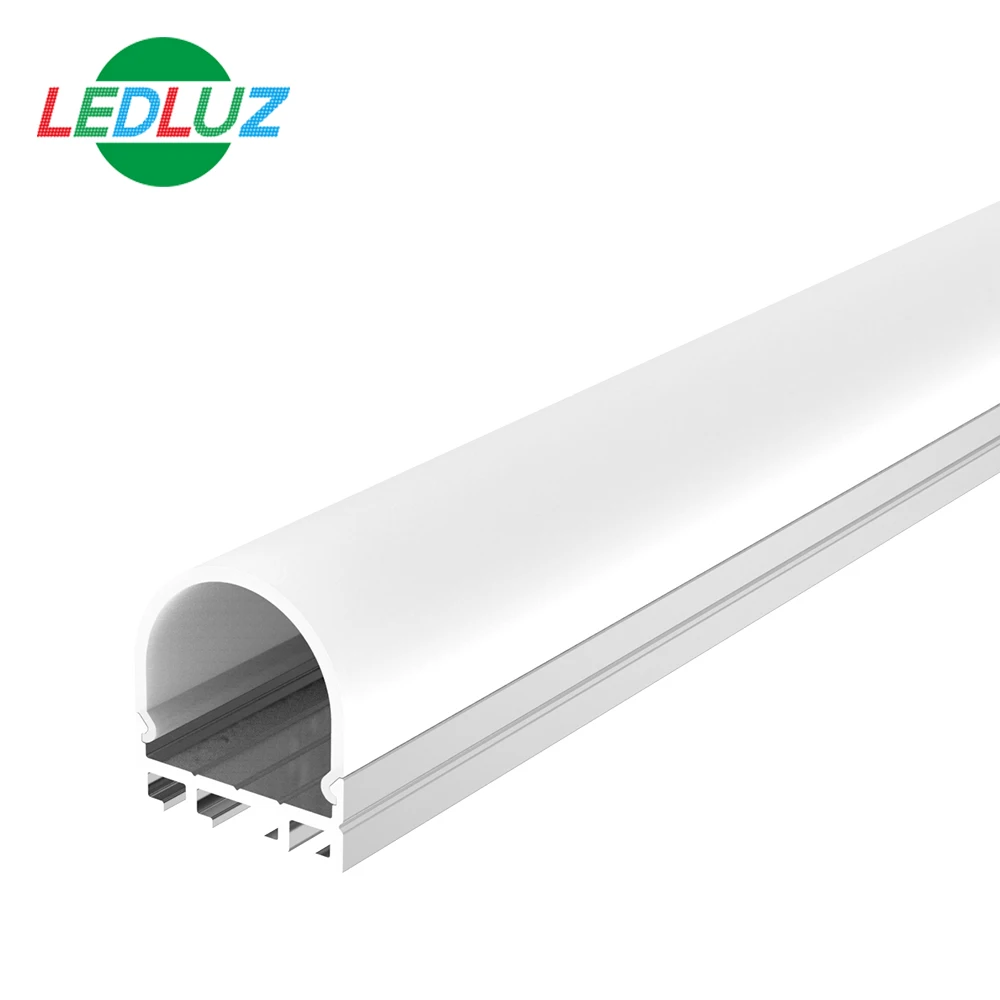 
pendent or surface Aluminium LED profile with round Lens 