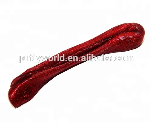 Hot sell glitter bouncing putty with shinny marble appearance