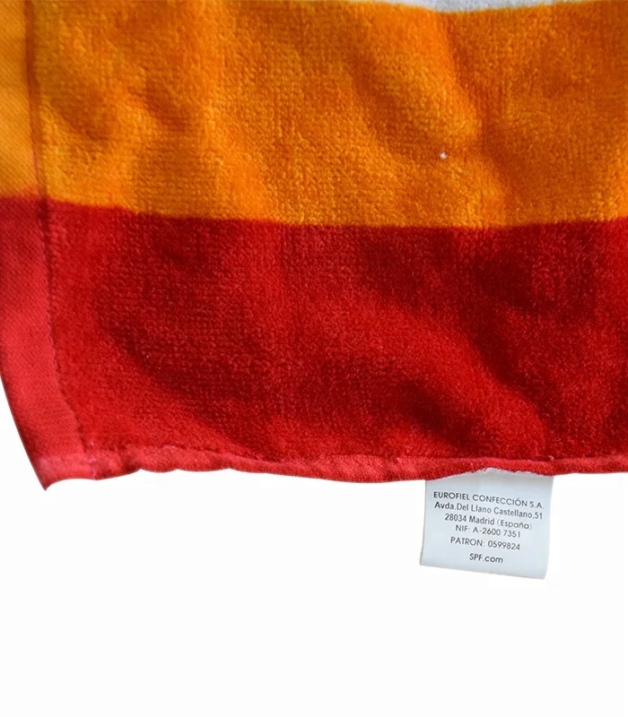 Drawstring Ladies Foldable Stripe beach towel backpack