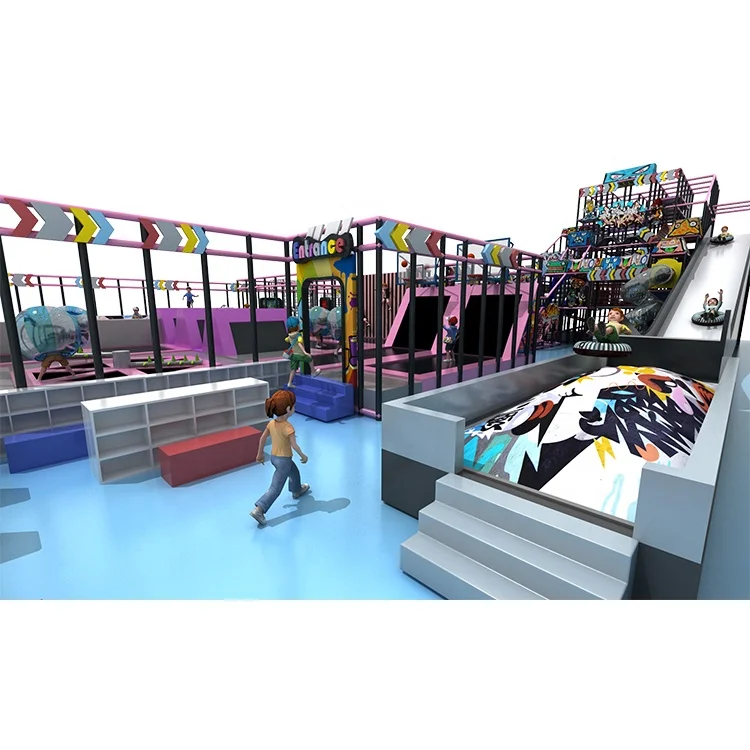 Cowboy Indoor Commercial Playground Children Indoor Amusement Indoor Playground Equipment