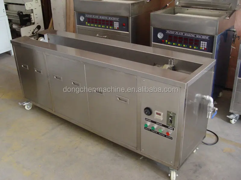 Anilox printing roller or gravure cylinder ultrasonic cleaning machine
