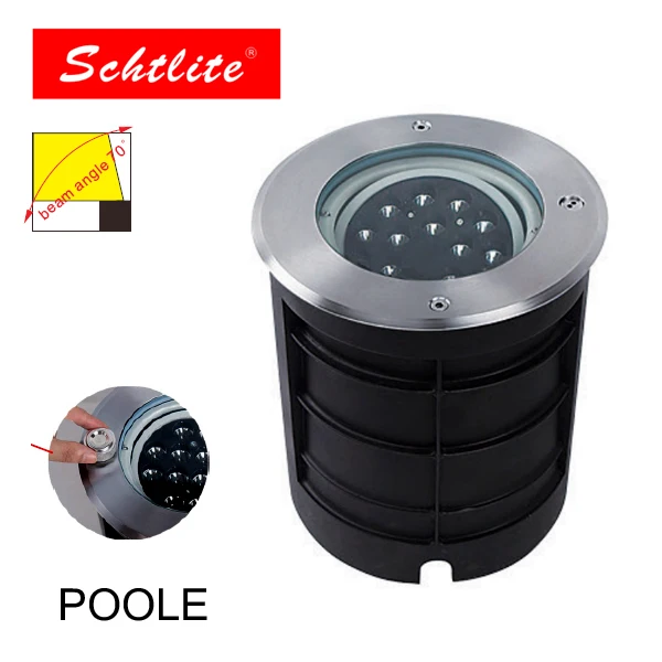
POOLE lampholder adjustable underground led light 