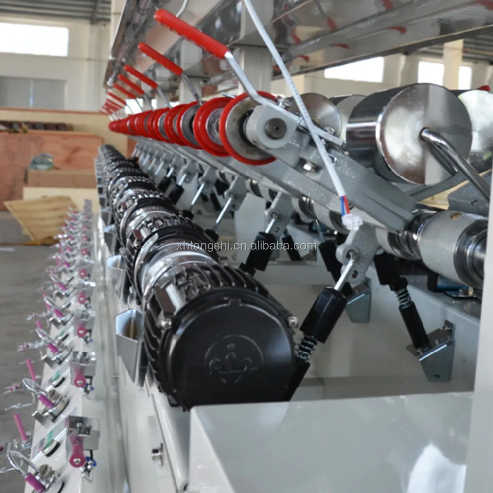 Soft yarn cone to cone winding / coning machine