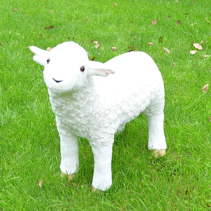 ICTI factory Simulated animal cartoon sheep children chairs plush stuffed animal sofa
