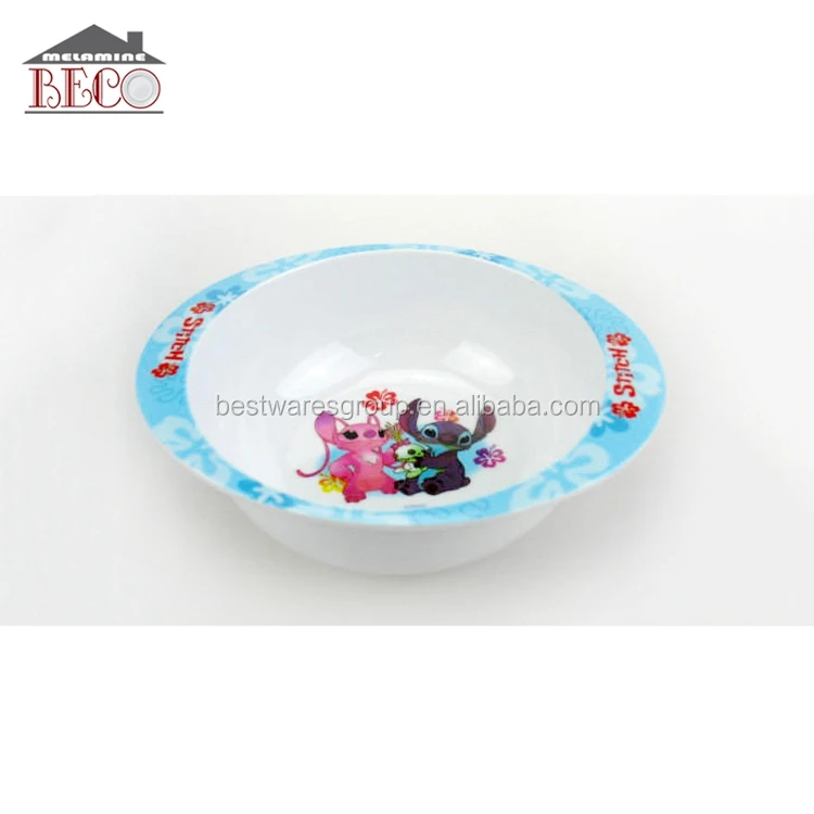 Милый детский обеденный набор из меламина с персонажами из мультфильмов