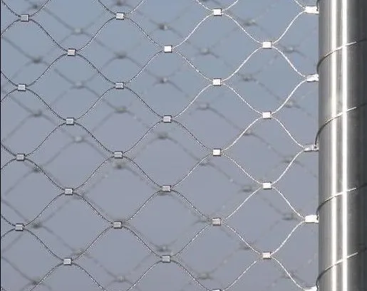 Камнепады склон защита сетка / нержавеющая сталь трос сетки