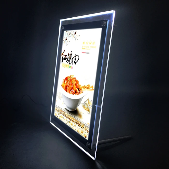 new type open design advertising led lighting box