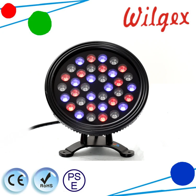 
IP68 waterproof DMX LED RGB led underwater swimming pool light 36W 