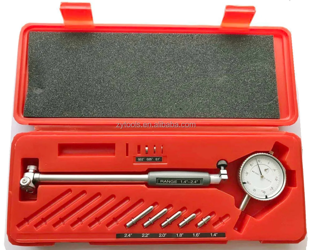 Набор манометров диаметром 1,4-2,4 дюйма, диаметр отверстия 0,0005 дюйма