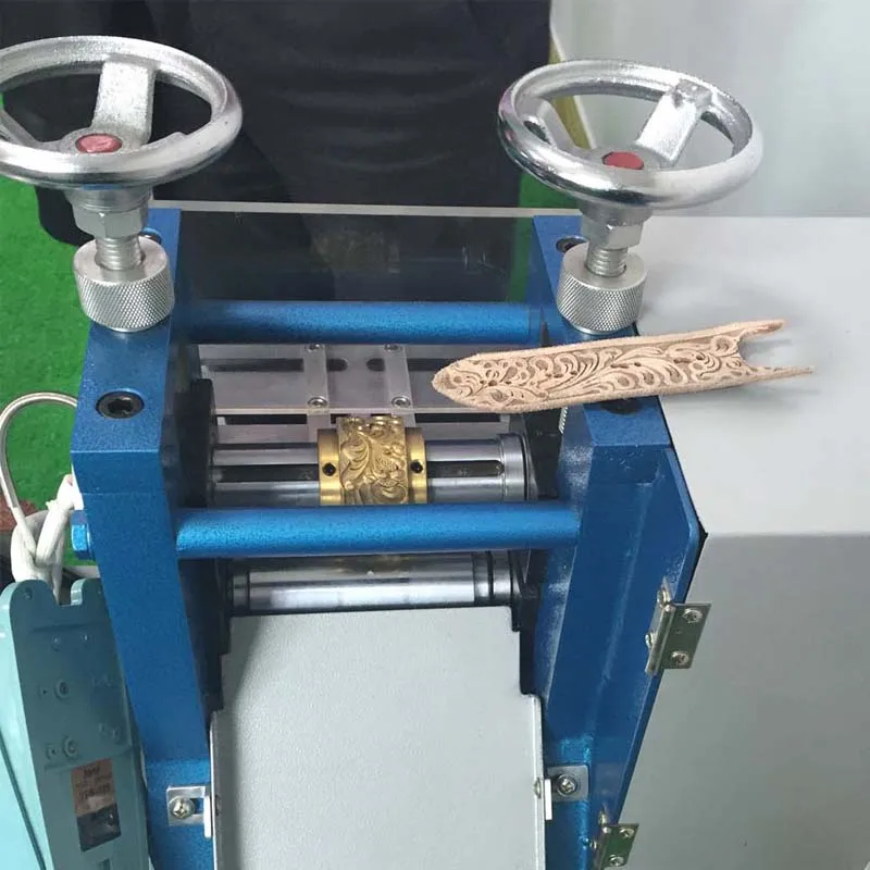 Hydraulic Leather Belt Roller Embossing Making Machine