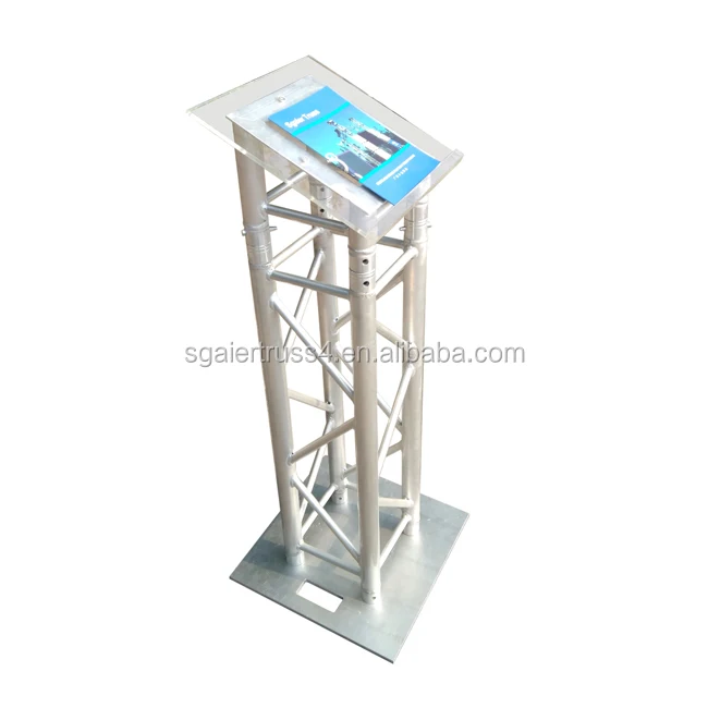 Sgaier truss adjustable lectern acrylic podium pulpit lectern acrylic desktop lectern