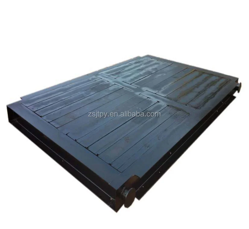 oilfield Steel and wood drilling rig mat