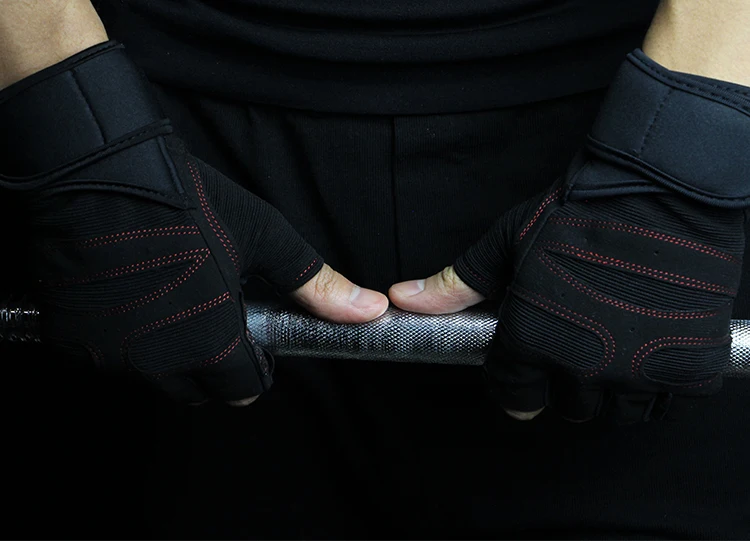 Free FBA Service MOQ 100 Custom Made Weight Lifting Gloves