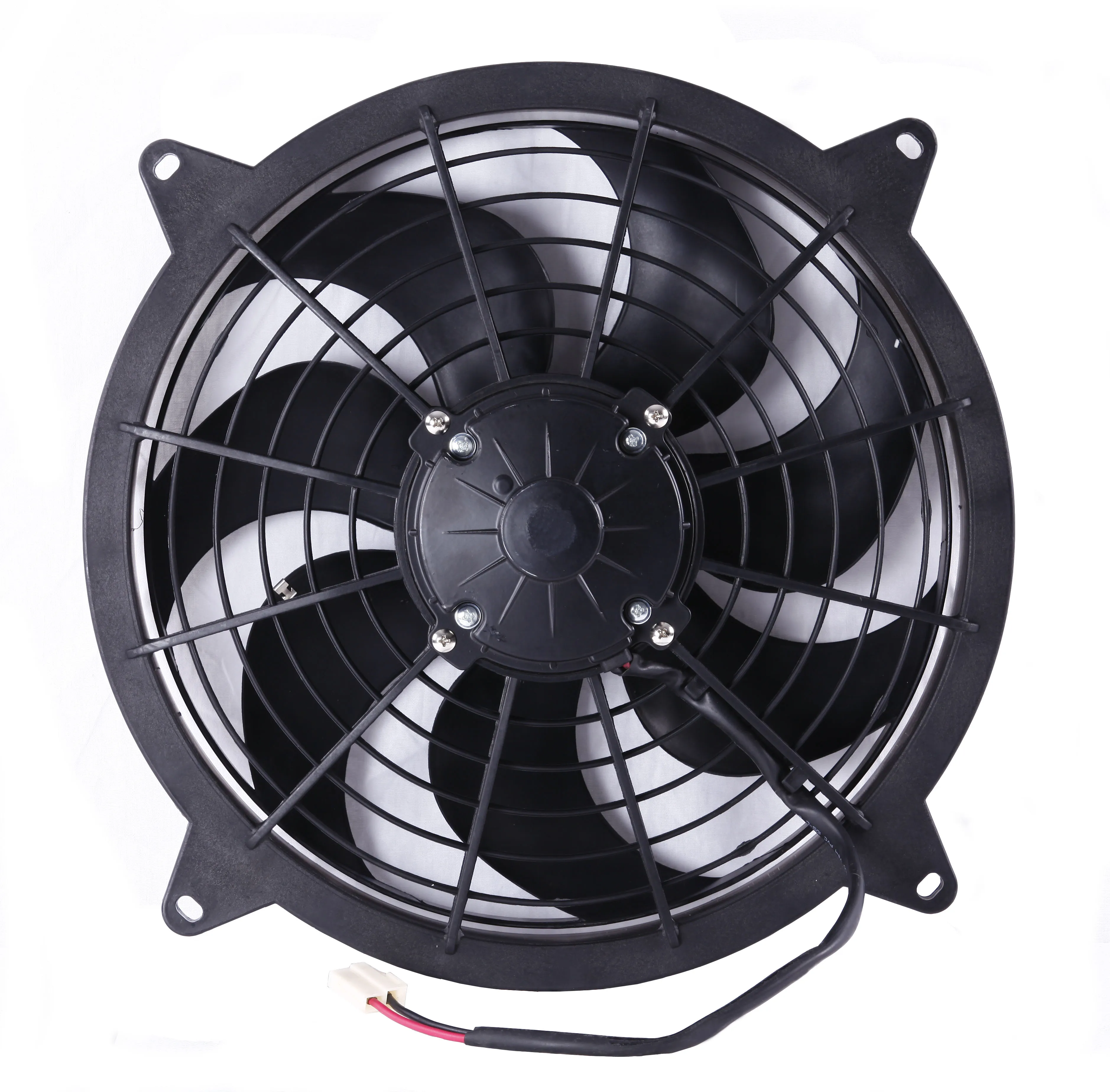 bus air conditioner fan from KEAO spal DC brush motor 12V and 24V pull (suction) fan for school bus experts in China manufacture