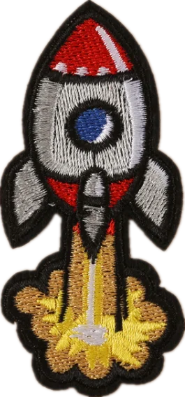 
embroidered patches for kids earth Planet space patch for clothes 