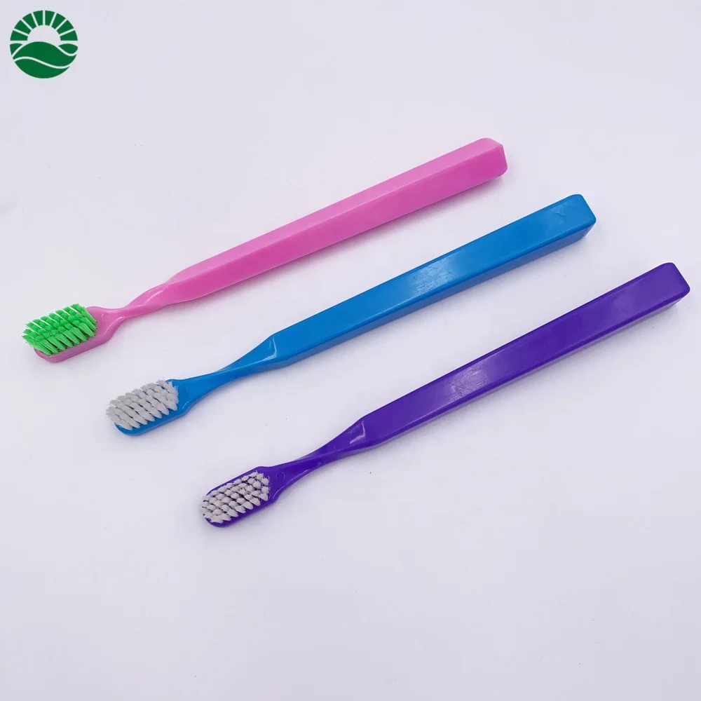 
Swiss colorful adult toothbrush soft bristles flag tooth brush 