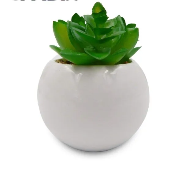 LMDArtificial Succulent Plants Green Unpotted Faux Flower Succulents Mini Echeveria Picks Bulk Stems for Home Indoor Decoration