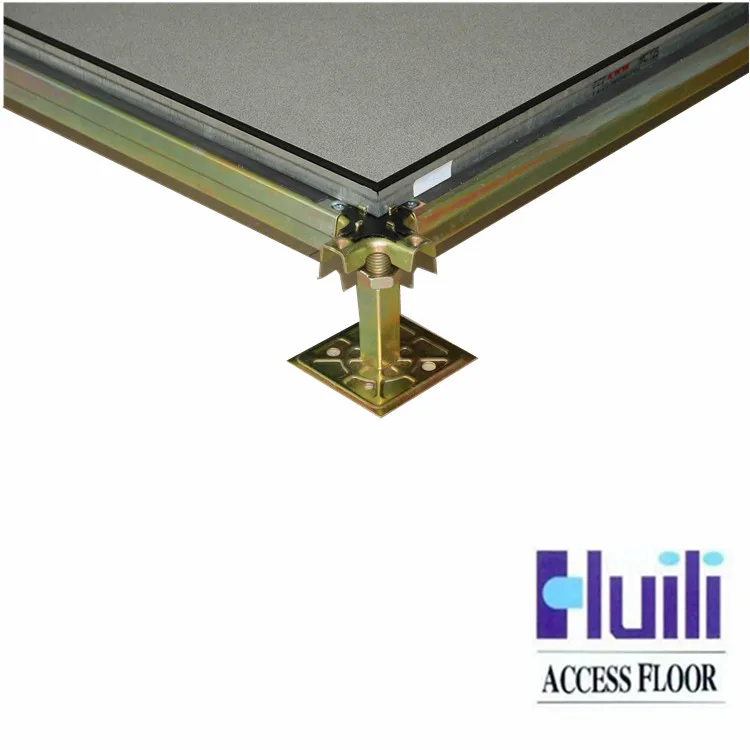 Anti-static Woodcore Raised Floor with HPL with PVC Edge Trim