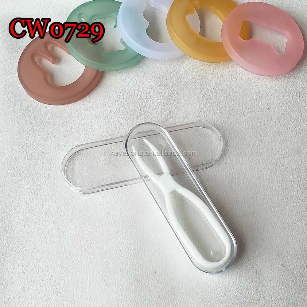 contact lens case soft color silicone scissors tweezers CW0729