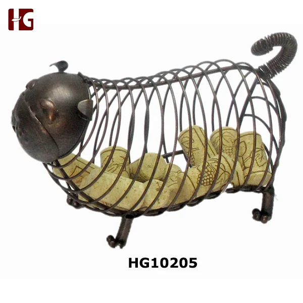 Металлический проволочный держатель для собачьего вина