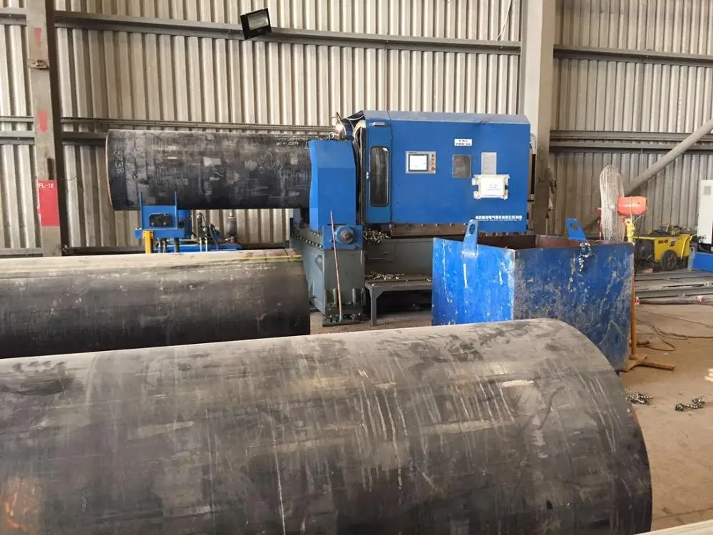 High-Performance 3D Video of Automatic Piping Band Saw Cutting and End Beveling Machine